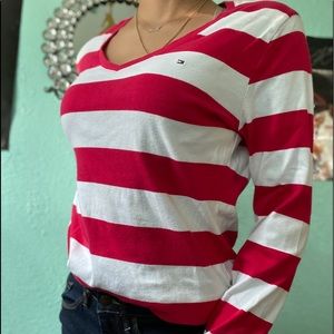Long Sleeve Tommy Hilfiger VNeck